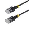 StarTech.com 1,5m Ultra Slim Cat6a UTP patchkabel - RJ-45 stekker naar RJ-45 stekker - blauw