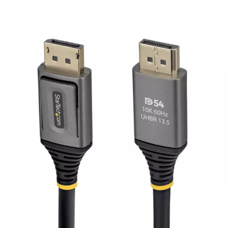 StarTech.com 2m DisplayPort 2.1 kabel - DP54 gecertificeerd - zwart
