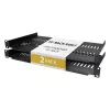 StarTech.com 1U geventileerde uitschuifbare serverrack-legplank - zwaar uitgevoerd 10 inch diep - 2-pack