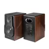 Edifier S3000MKII Premium draadloze 2.0 boekenplankluidsprekers, bruin