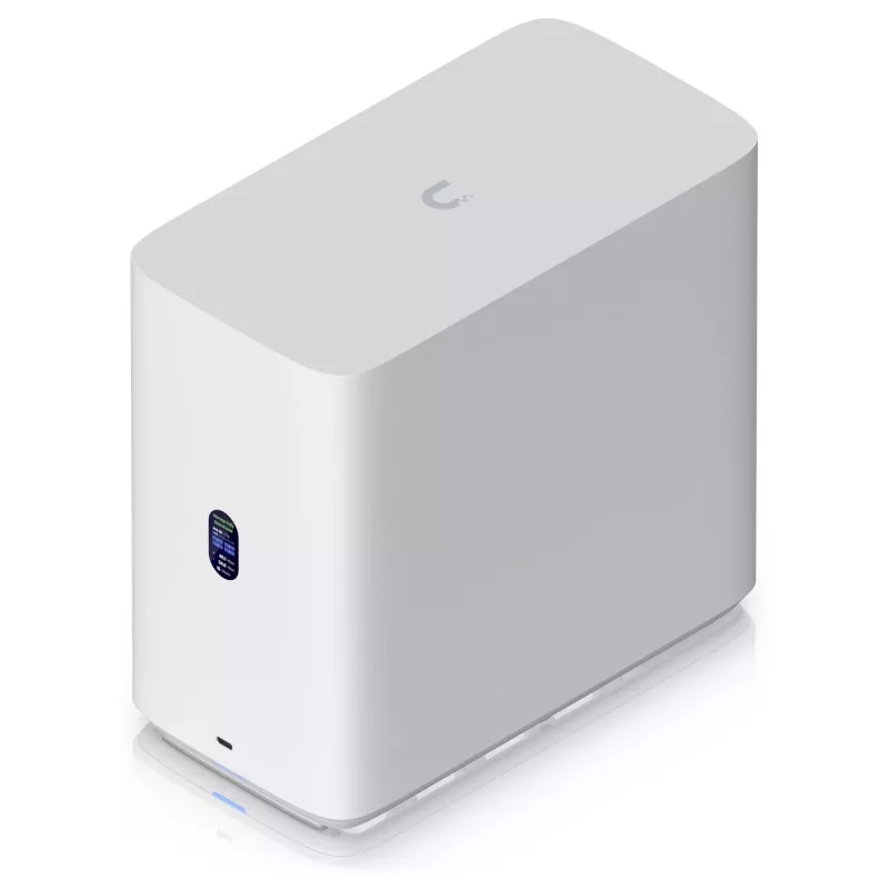 Ubiquiti UNAS-4-W 4-bay NAS-server, Wit, 4GB RAM, 1x 2.5GbE, 1x USB-C-uitbreiding