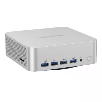 GEEKOM A7 MAX AMD Ryzen 9 7940HS 16GB DDR5 1TB PCIe Gen4 NVMe SSD Windows 11 Pro zilver