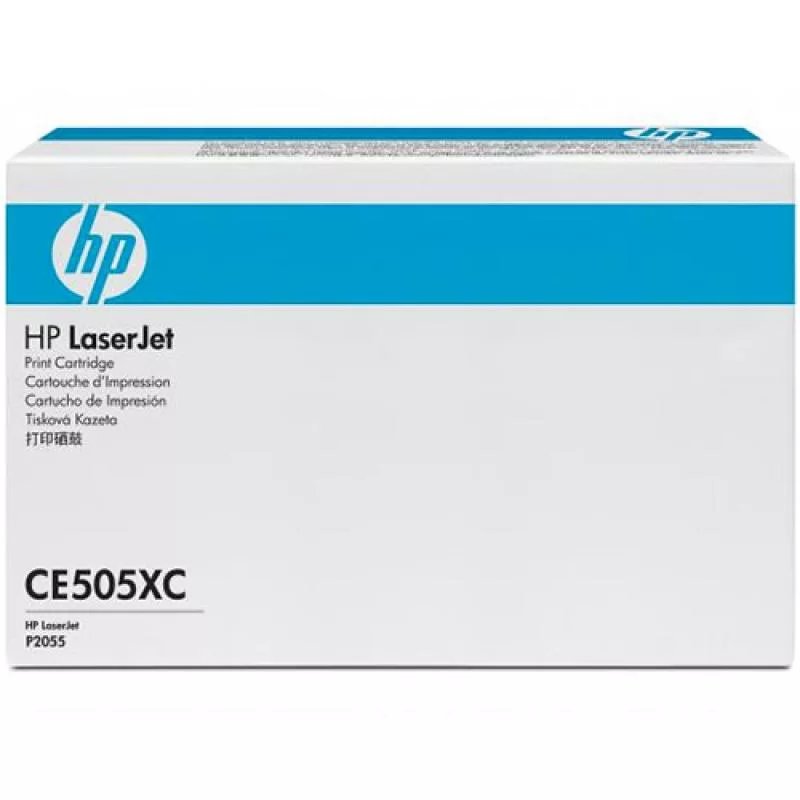 HP 05X CE505XC High Yield zwarte tonercartridge - Contract