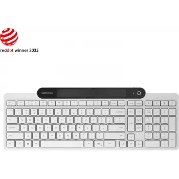 Lenovo Bluetooth-toetsenbord met zelfopladende functie (Cloud Grey) GY41R69590