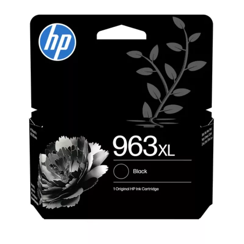 HP 963XL High Yield zwarte originele inktcartridge (42,5 ml, 2.000 pagina's)