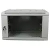 ALLNET 19 inch wandbehuizing 9U 1-delig diepte 450mm lichtgrijs Flat Pack SMA-serie