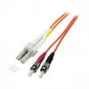 EFB duplex patchkabel LC-ST OM1 10m LSZH 2mm oranje