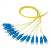 EFB Elektronik FTTH Pigtail SC/APC OS2 G.657.A2 9/125µm Geel 2m