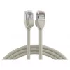 EFB Elektronik RJ45 patchkabel Cat.6A U/FTP TPE 4mm ultraflex grijs 1m