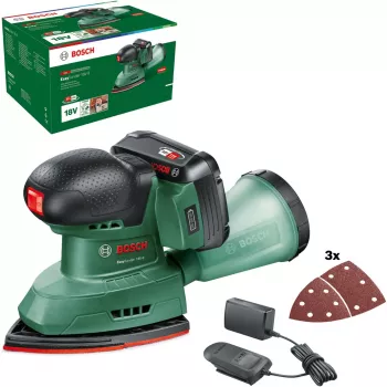 Bosch EasySander 18V-8 Accu-Multischuurmachine Set 2,0Ah POWER FOR ALL