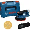 Bosch Professional GEX 12V-150-3 Accu-Excenterschuurmachine (12V, 150 mm, Brushless EC Motor, in L-BOXX)