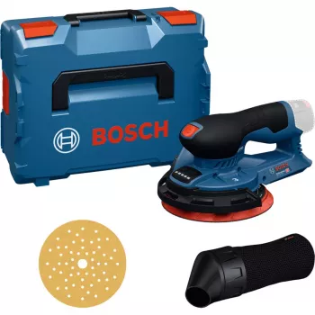 Bosch Professional GEX 12V-150-3 Accu-Excenterschuurmachine (12V, 150 mm, Brushless EC Motor, in L-BOXX)