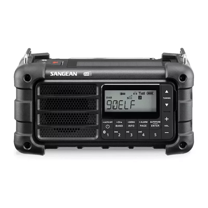 Sangean MMR-99 DAB zwart nood-/zwengel-/zonneradio