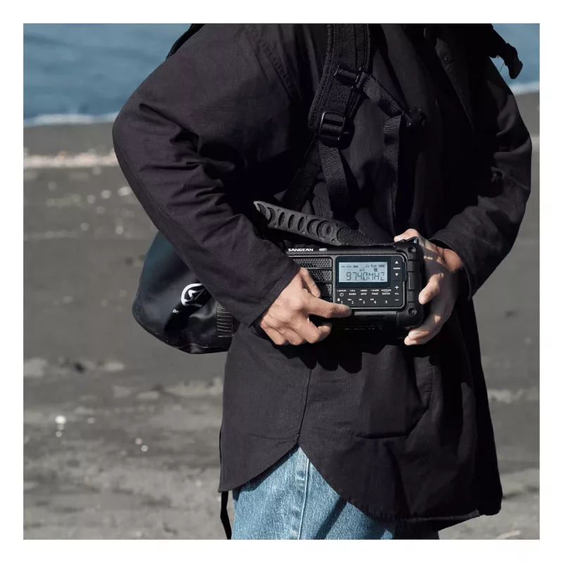 Sangean MMR-99 DAB zwart nood-/zwengel-/zonneradio