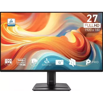 MSI PRO MP275 E14L 27 inch Full HD IPS 75Hz monitor zwart
