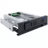 ICY DOCK TurboSwap MB171SP-1B trayloos en ventilatorloos verwisselbaar frame voor 3,5 inch SAS/SATA HDD, voor 5,25 inch bay