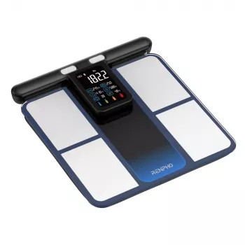 RENPHO MorphoScan MSC01 weegschaal, zwart/zilver, USB-C, Bluetooth