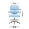 MARK ADLER Junior 4.4 Blue draaistoel