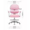 MARK ADLER Junior 4.4 roze draaibare bureaustoel