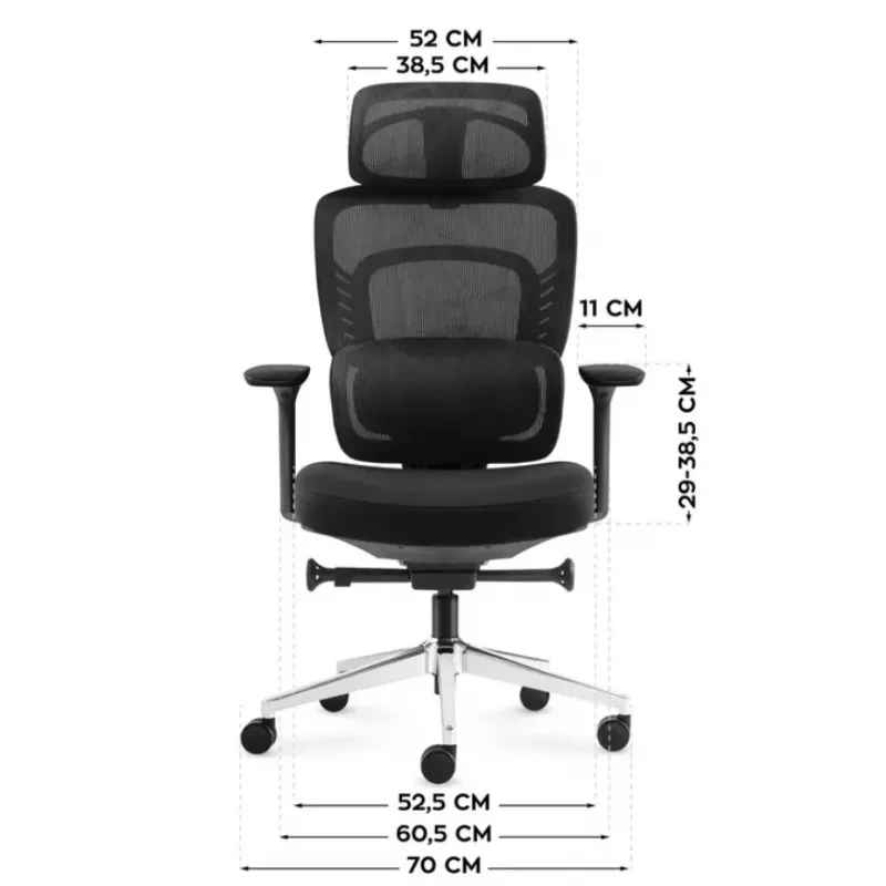 MARK ADLER Visioner 6.1 Black N bureaustoel