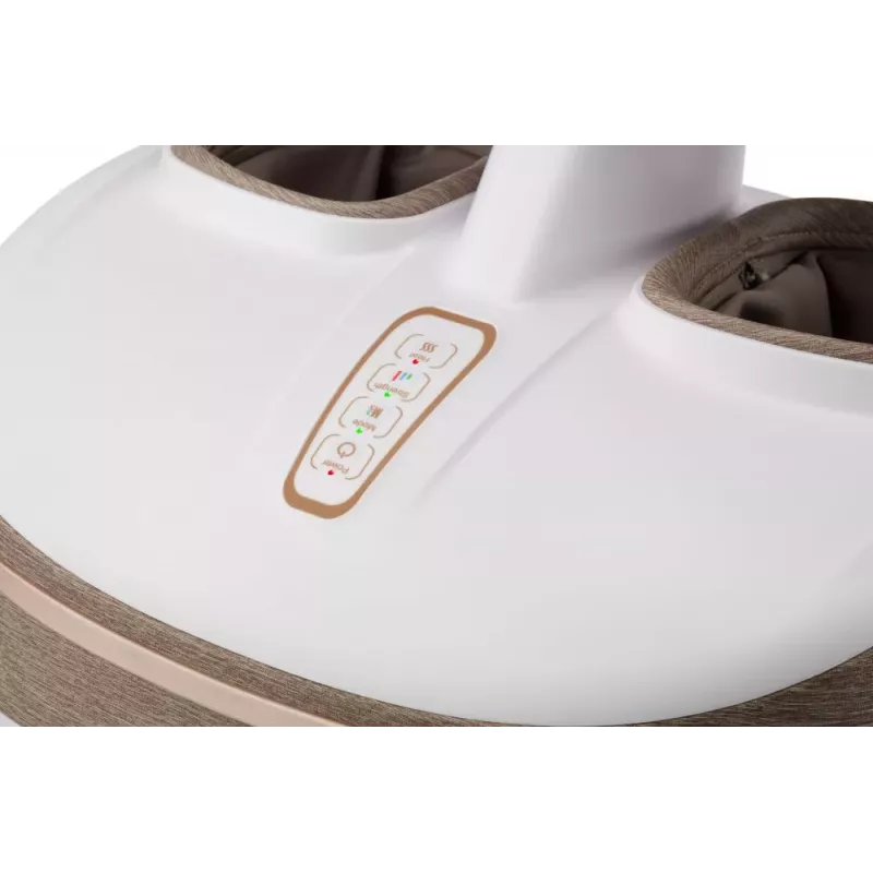 Medivon Perseus 3-in-1 voetmassageapparaat, Wit/Bruin