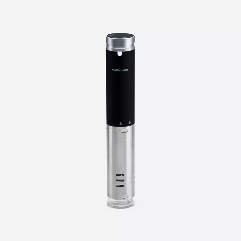 Mellerware Cheffy sous-vide kookapparaat zwart, roestvrij staal