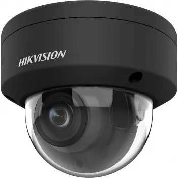 Hikvision Pro Series met AcuSense DS-2CD2766G2HT-IZS(2.8-12mm)(eF)(zwart) Dome IP-beveiligingscamera buiten 6MP 3200x1800