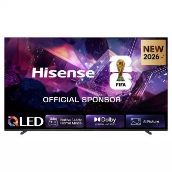 Hisense 100Q7S PRO 100 inch 4K Hi-QLED Smart TV 144Hz 6ms HDR Wi-Fi Bluetooth zwart/grijs