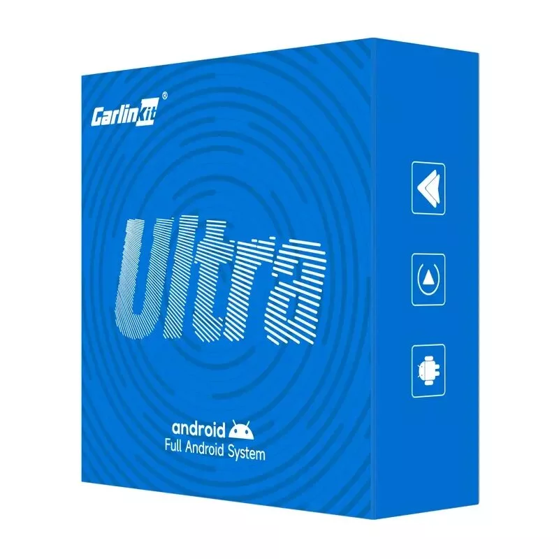 Carlinkit TBOX ULTRA 2 draadloze adapter voor CarPlay/Android Auto 8GB RAM 128GB opslag
