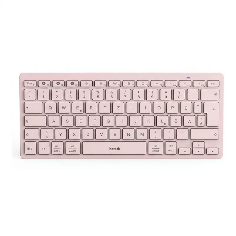 Inateck KB01003 Bluetooth-toetsenbord, QWERTZ, roze