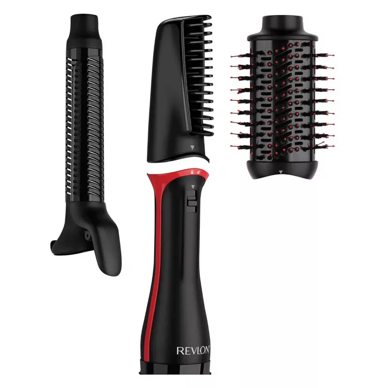 REVLON haardroger en multistyler One-Step OneStep zwart rood (RVDR5333E)