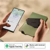 Chipolo CARD & LOOP oplaadbare Bluetooth-tracker bundel voor iOS & Android, Charcoal