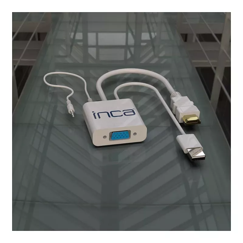 INCA VGA-naar-HDMI + USB + audio-converter IVTH-01