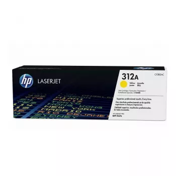 HP 312A (CF382AC) originele toner, geel, 2.700 pagina's