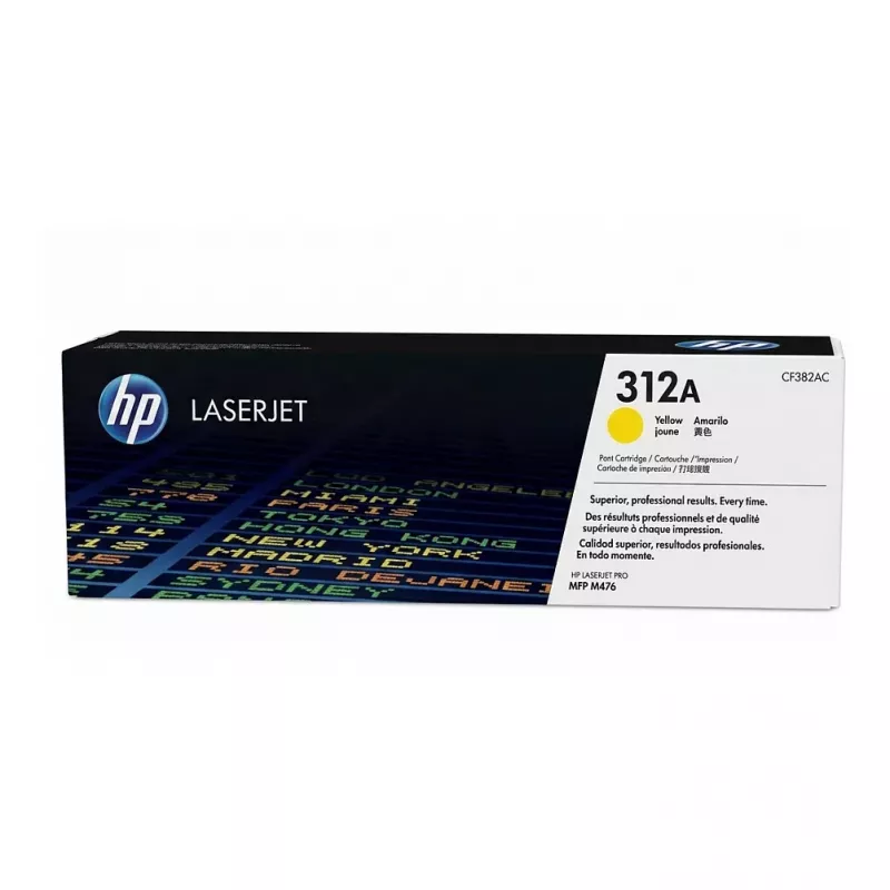 HP 312A (CF382AC) originele toner, geel, 2.700 pagina's