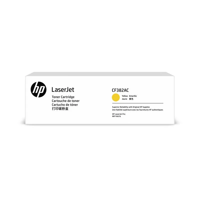 HP 312A (CF382AC) originele toner, geel, 2.700 pagina's