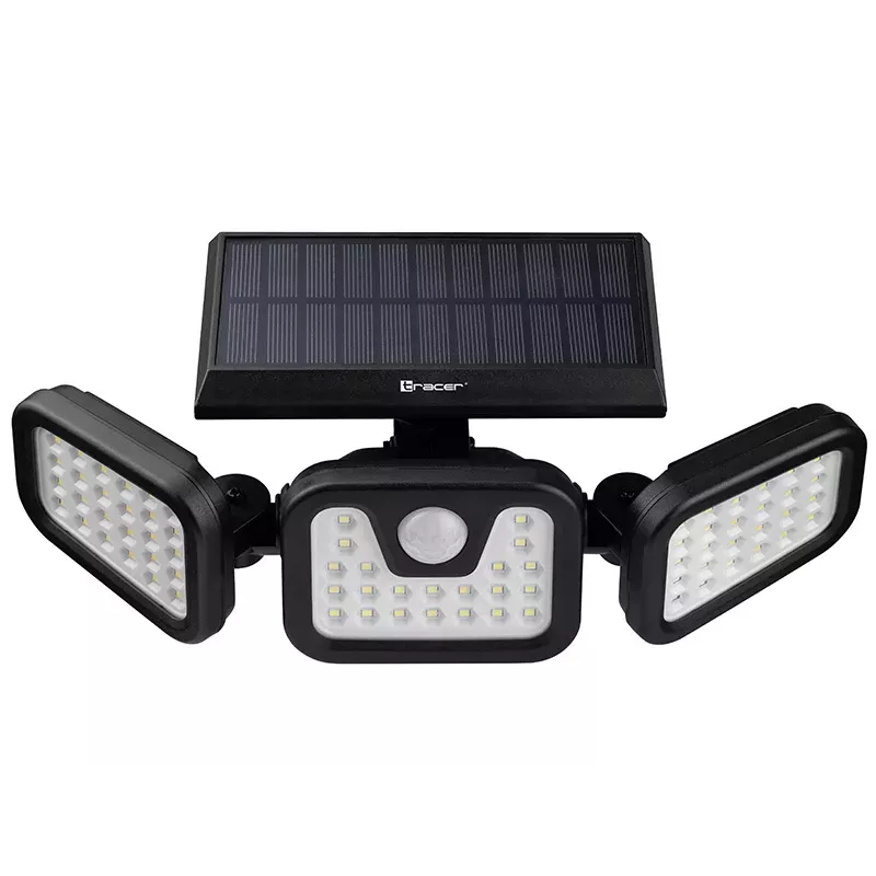 Tracer 47191 Saturn LED-schijnwerper op zonne-energie met bewegingsmelder