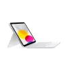 Apple Magic Keyboard Folio met trackpad - Brits-Engels (QWERTY) - wit - voor iPad (10e generatie)