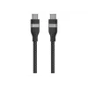 Anker USB-C naar USB-C 240W upcycled-gevlochten snellaadkabel A82E2 (1,8 m, zwart)