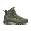 Merrell Moab Speed 2 Thermo Mid WP wandelschoenen - triple black - maat 47
