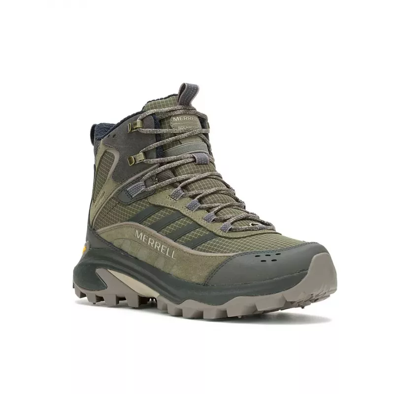 Merrell Moab Speed 2 Thermo Mid WP wandelschoenen - triple black - maat 47