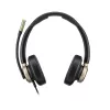 HP Poly Mission 825 bedrade stereo-USB-headset met ANC - zwart