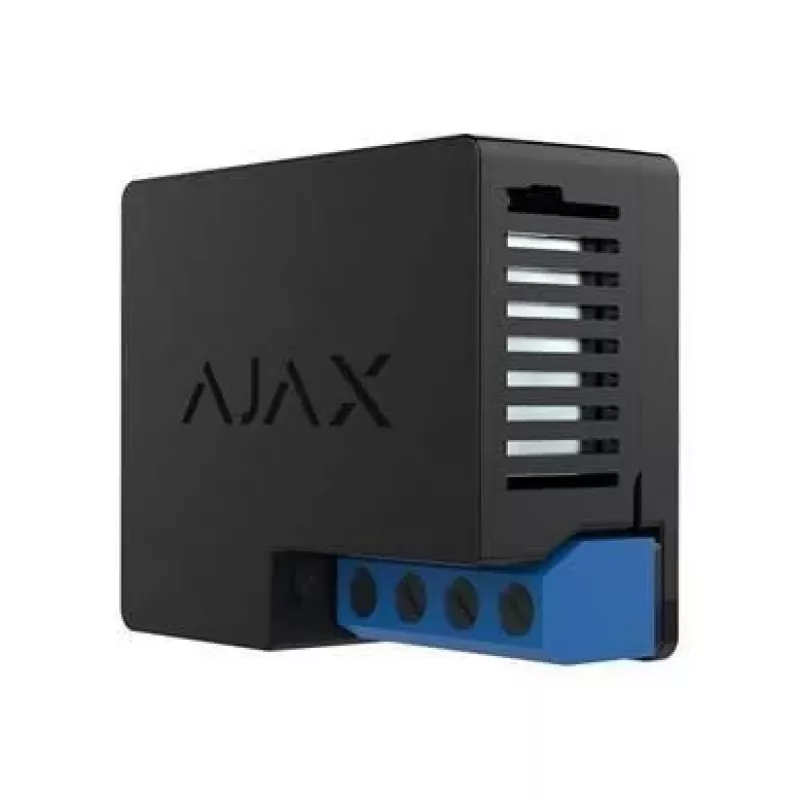 Ajax WallSwitch slimme relais inbouwschakelaar zwart