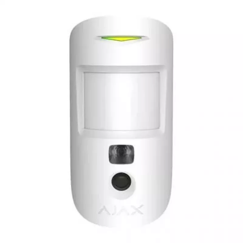 AJAX draadloze bewegingsmelder MotionCam HD met fotobevestiging wit