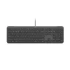 Logitech Signature Slim Wired K620 for Business, Zwitserse layout, grafiet