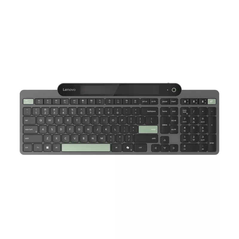 Lenovo zelfopladend Bluetooth-toetsenbord Litouws zwart