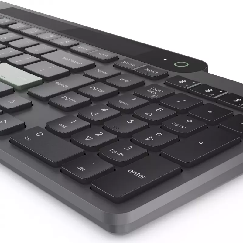 Lenovo 4Y41R69489 draadloos toetsenbord home/office Bluetooth US Engels zwart