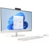 HP All-in-One 27-cr0042nf desktop-pc, AMD Ryzen 5 7520U, 16 GB RAM, 512 GB SSD, 27 inch Full HD IPS-scherm, Windows 11 Home, wit (refurbished)