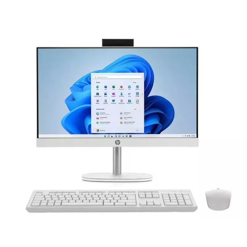 HP All-in-One 24-cr1008na all-in-one pc, Intel Core Ultra 5 125U, 8GB DDR5 RAM, 512GB NVMe SSD, 23,8 inch Full HD, Intel Arc Graphics, Windows 11 (gereviseerd)