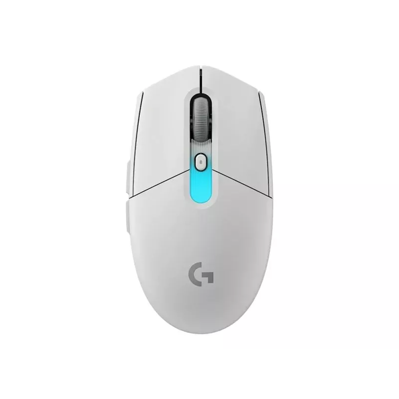 Logitech G305 X SUPERLIGHT draadloze gamingmuis - wit - 2,4 GHz - 12000 DPI